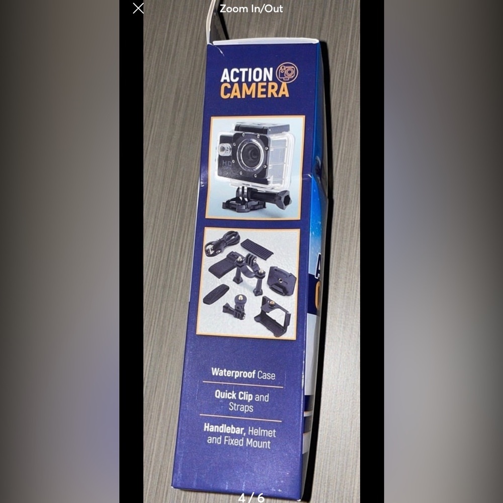 Waterproof action camera - Picture 4 of 7